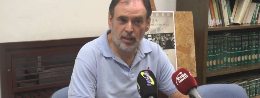 Eugenio Benjumea, presidente de Amigos de Écija.